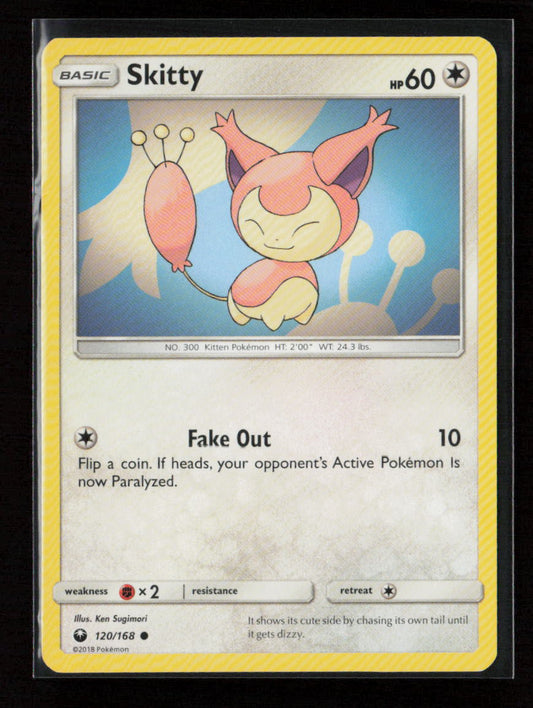 Skitty Common SM - Celestial Storm 120/168 LP