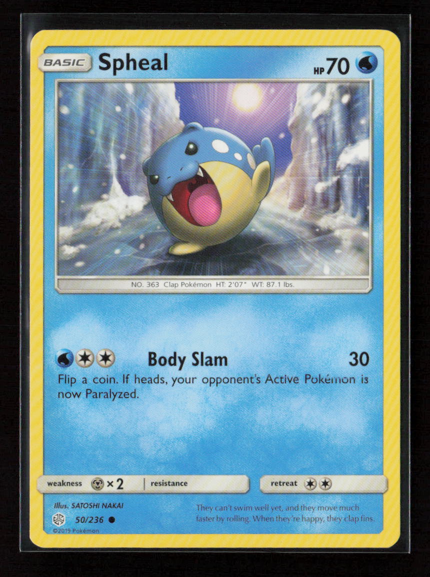 Spheal Common SM - Cosmic Eclipse 50/236 LP