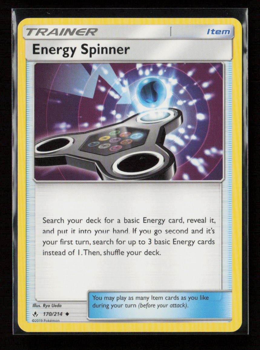 Energy Spinner Uncommon SM - Unbroken Bonds 170/214 LP