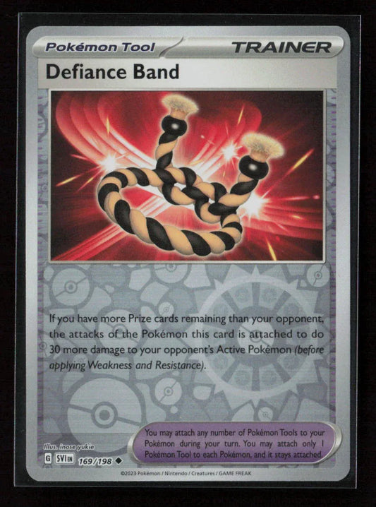 Defiance Band Uncommon SV01: Scarlet & Violet Base Set 169/198 NM - Kang's Collectibles