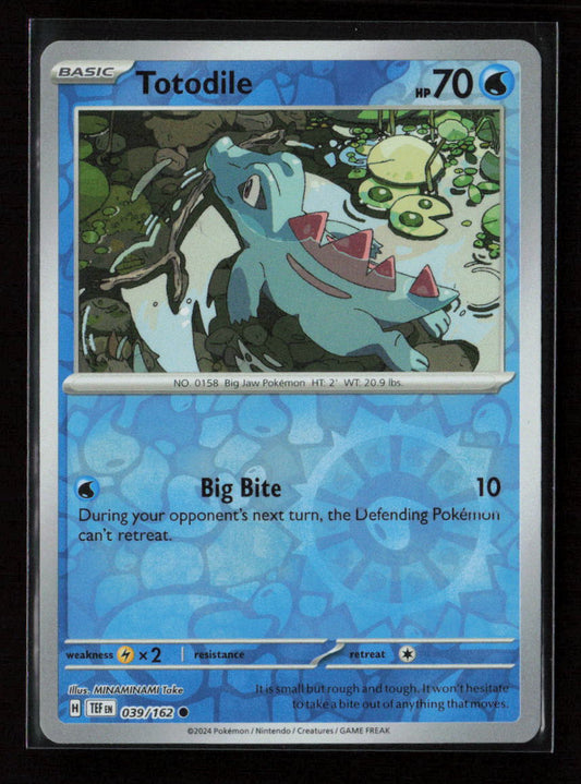 Totodile Common SV05: Temporal Forces 039/162 NM