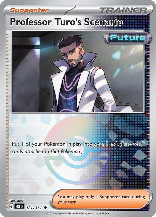 Professor Turo's Scenario (Poke Ball Pattern) Uncommon SV: Prismatic Evolutions 121/131 NM - Kang's Collectibles