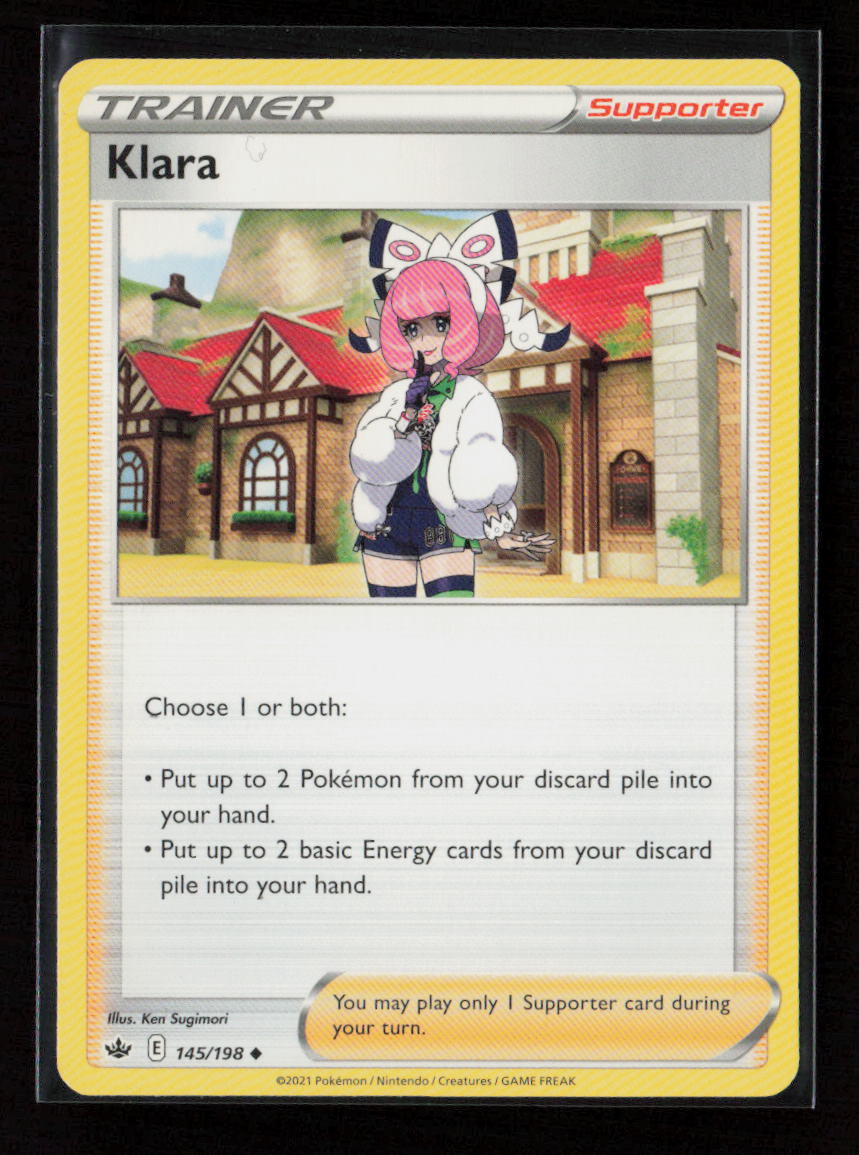 Klara Uncommon SWSH06: Chilling Reign 145/198 LP