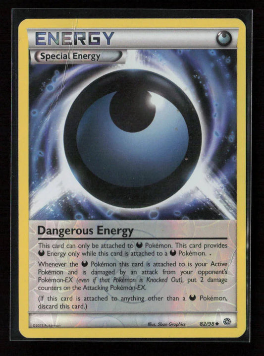 Dangerous Energy Uncommon XY - Ancient Origins 82/98 LP - Kang's Collectibles
