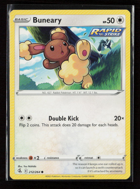 Buneary Common SWSH08: Fusion Strike 212/264 LP