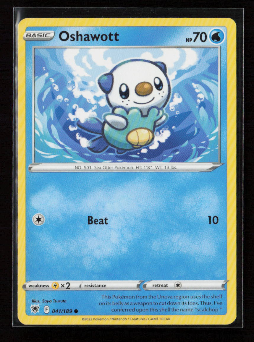 Oshawott Common SWSH10: Astral Radiance 041/189 LP