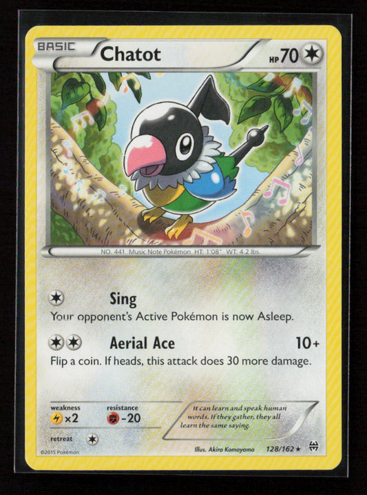 Chatot Rare XY - BREAKthrough 128/162 LP