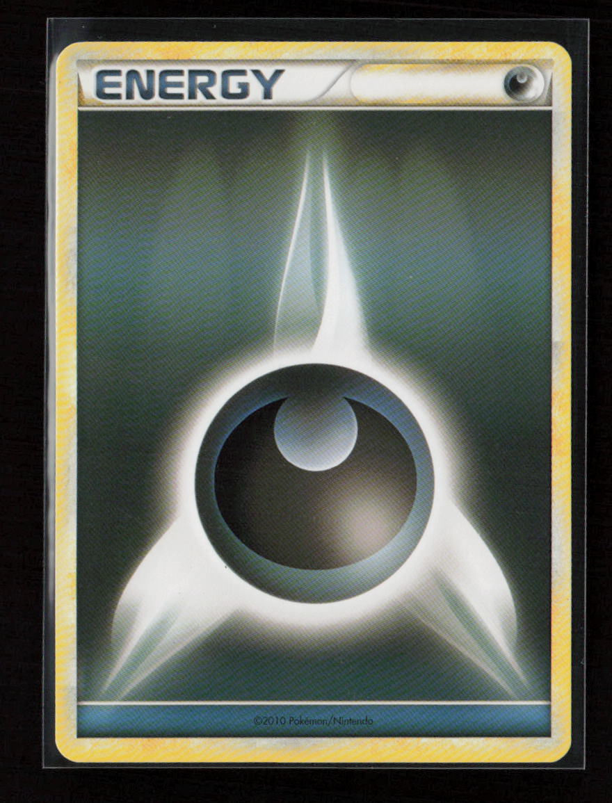 Darkness Energy (2010 Unnumbered HGSS Style Non-Holo) Promo League & Championship Cards LP
