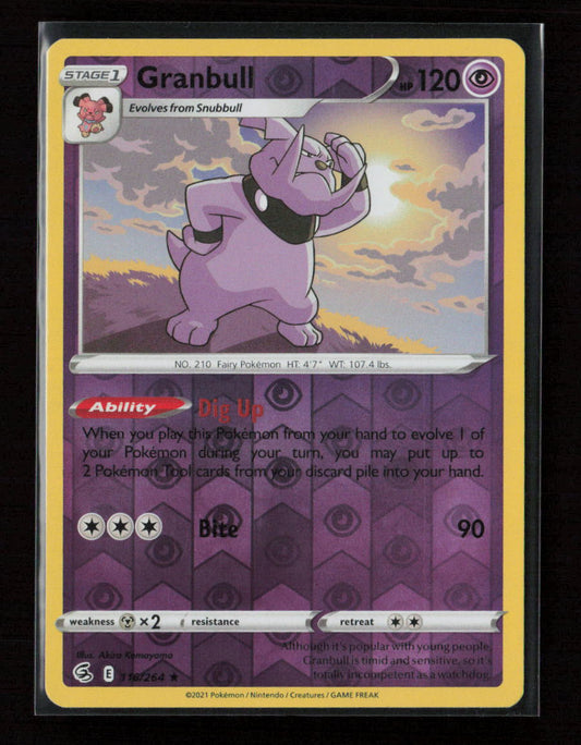 Granbull Rare SWSH08: Fusion Strike 116/264 NM