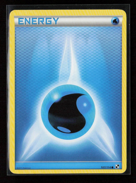 Water Energy Common Black and White 107/114 NM - Kang's Collectibles