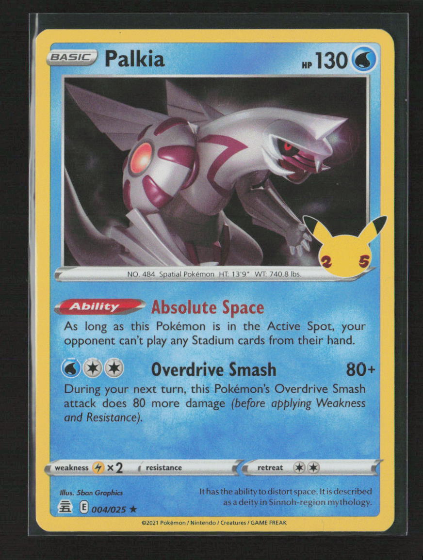 Palkia Holo Rare Celebrations 004/025 NM