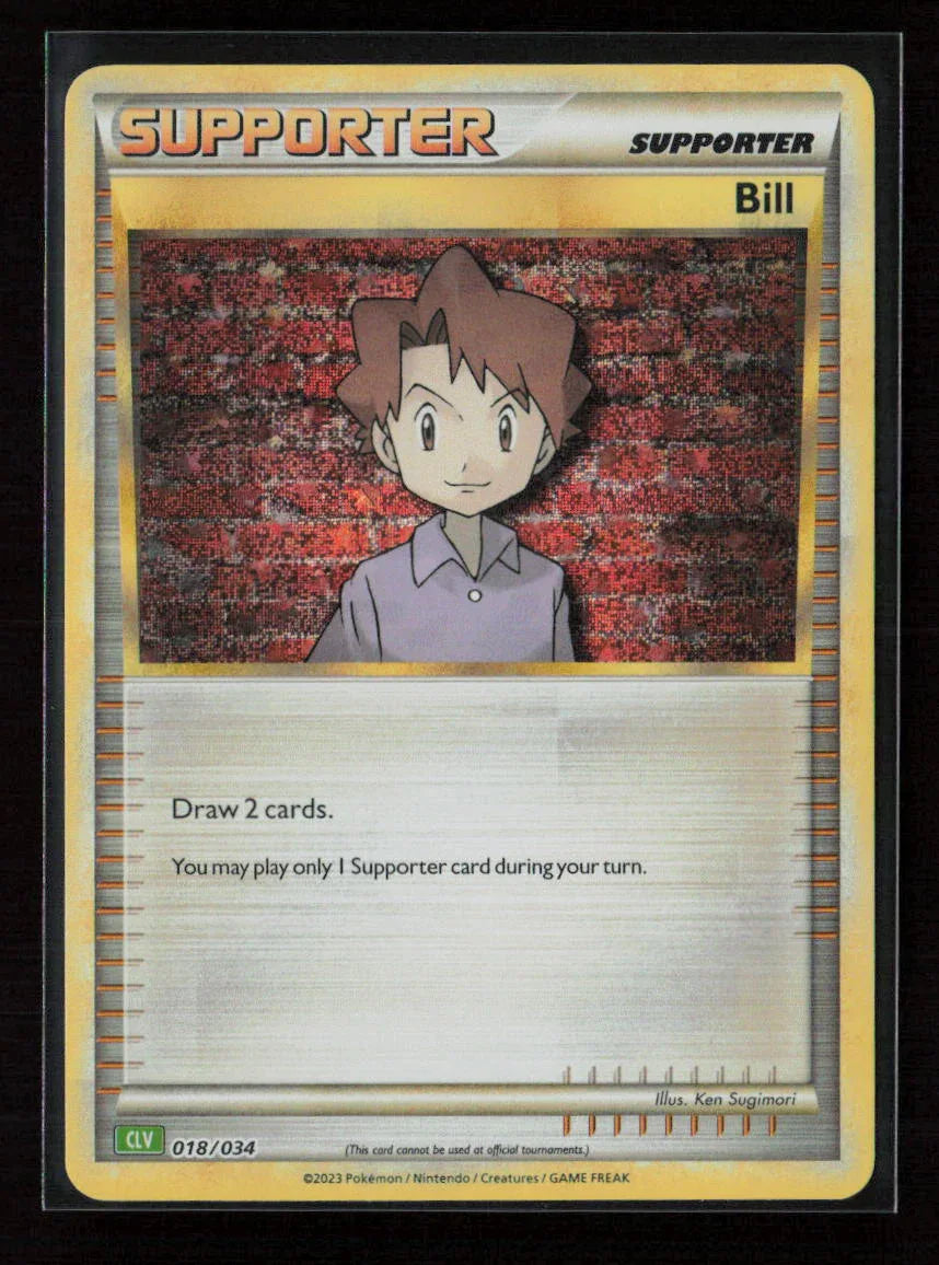 Bill (CLB) Classic Collection Trading Card Game Classic 018/034 NM - Kang's Collectibles