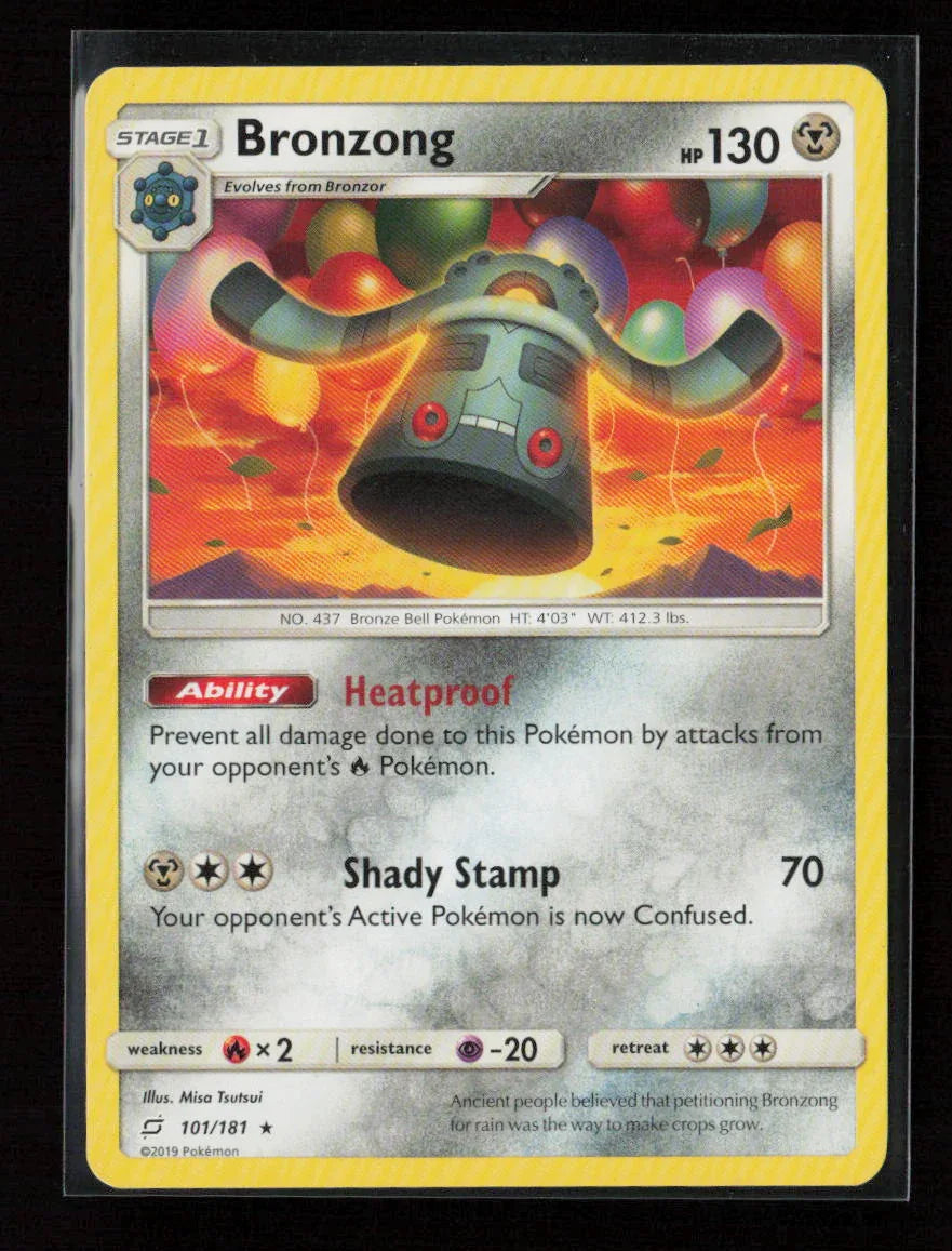 Bronzong Rare SM - Team Up 101/181 LP - Kang's Collectibles