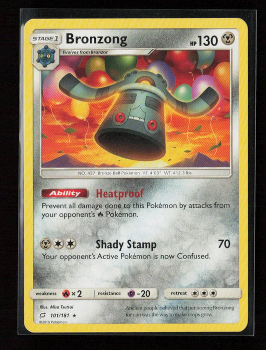 Bronzong Rare SM - Team Up 101/181 LP - Kang's Collectibles