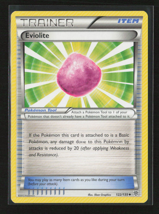 Eviolite Uncommon Plasma Storm 122/135 NM