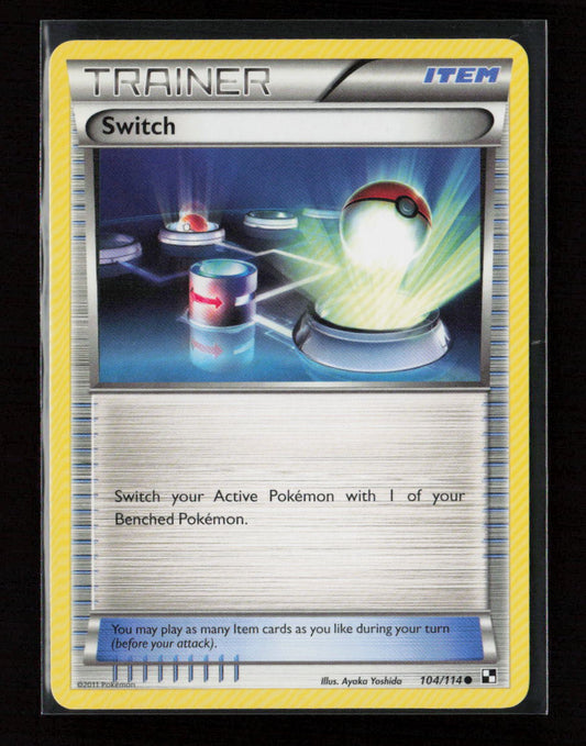 Switch Common Black and White 104/114 NM