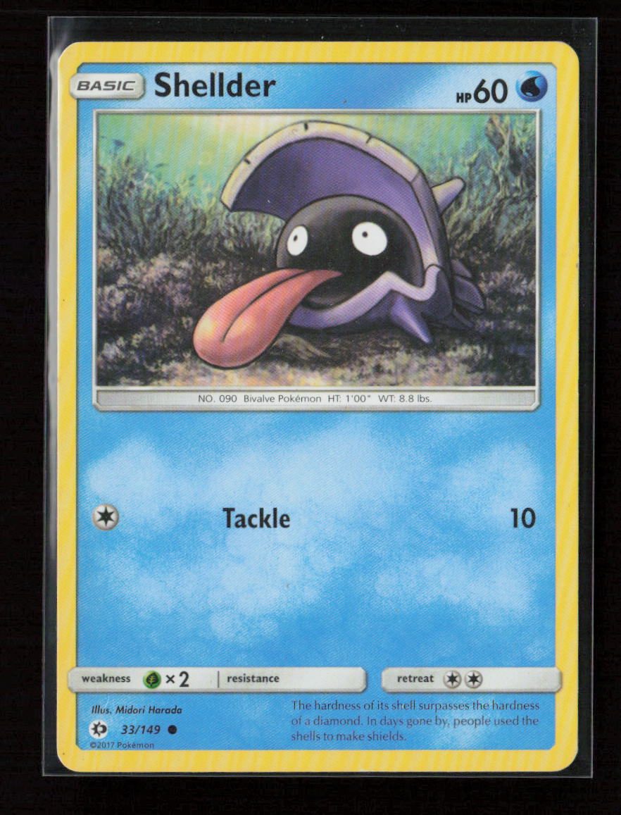 Shellder Common SM Base Set 33/149 LP
