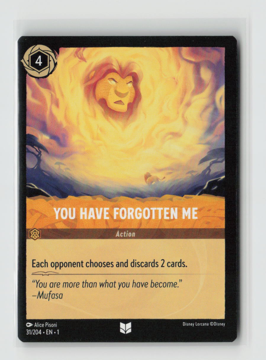You Have Forgotten Me Uncommon The First Chapter 31/204 NM