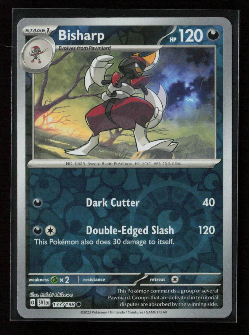 Bisharp Common SV01: Scarlet & Violet Base Set 133/198 NM - Kang's Collectibles