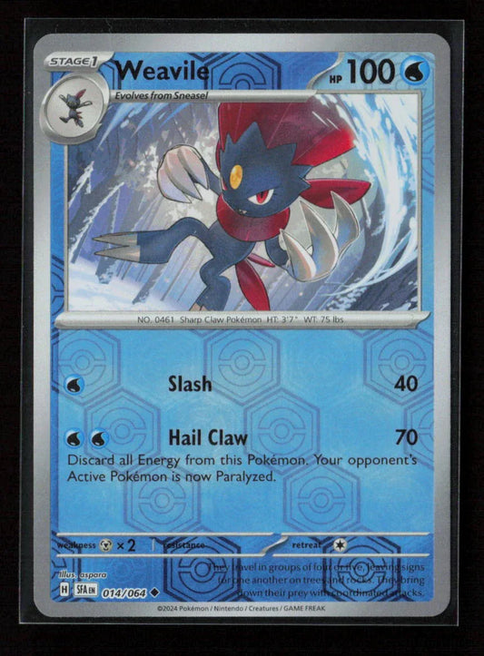 Weavile Uncommon SV: Shrouded Fable 014/064 NM - Kang's Collectibles
