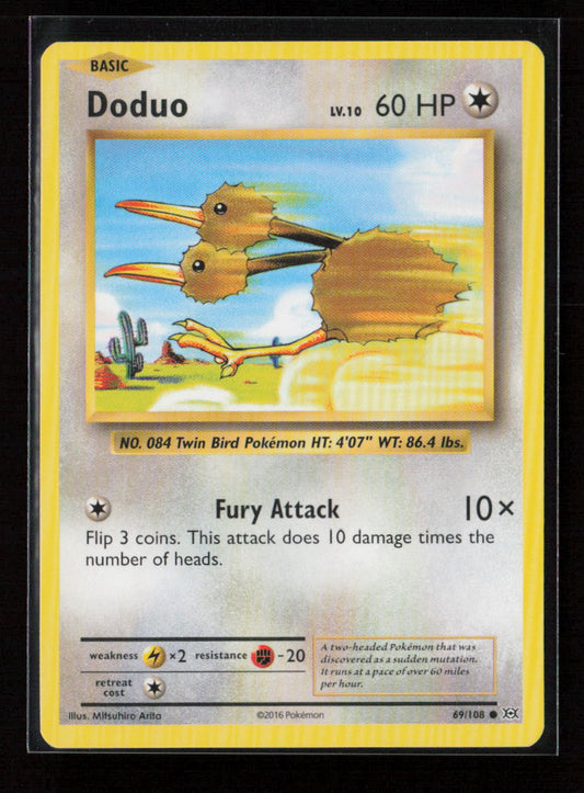 Doduo Common XY - Evolutions 69/108 LP