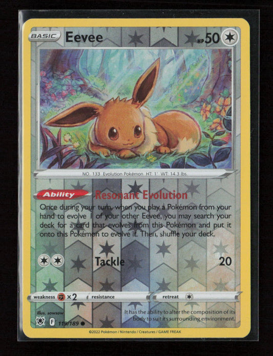 Eevee Common SWSH10: Astral Radiance 119/189 LP