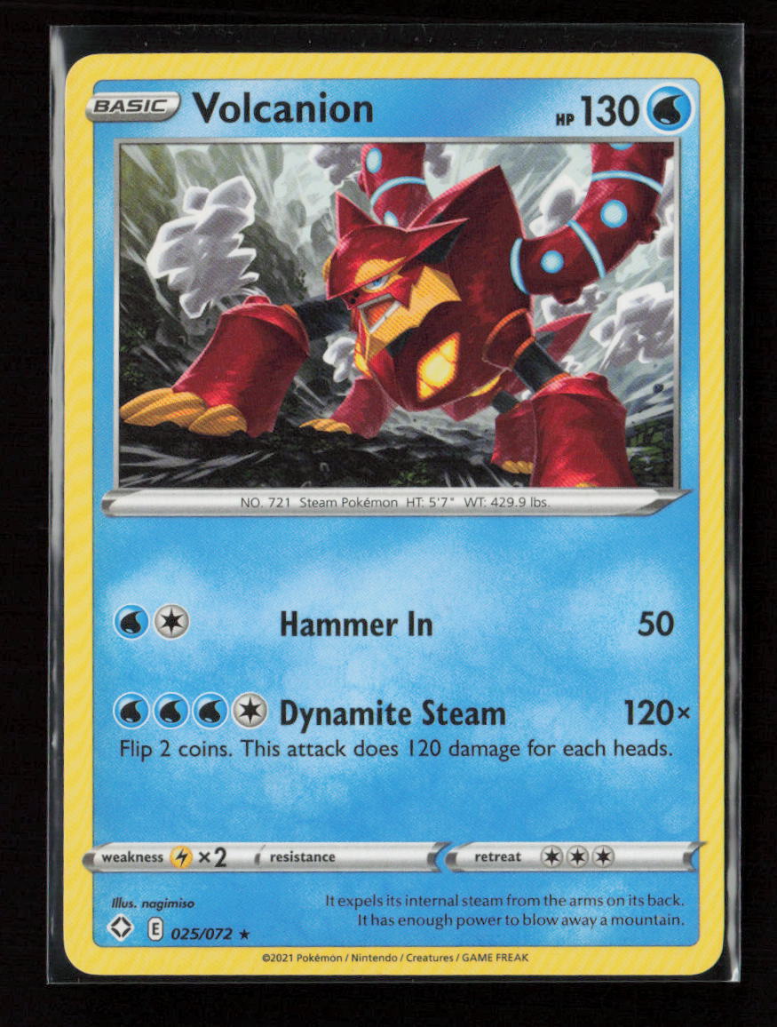 Volcanion Rare Shining Fates 025/072 LP
