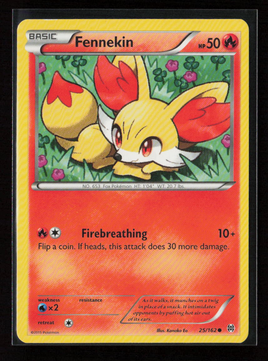 Fennekin Common XY - BREAKthrough 25/162 LP