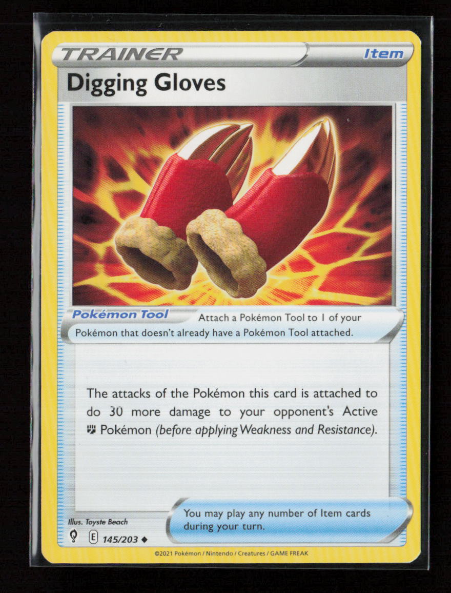 Digging Gloves Uncommon SWSH07: Evolving Skies 145/203 LP