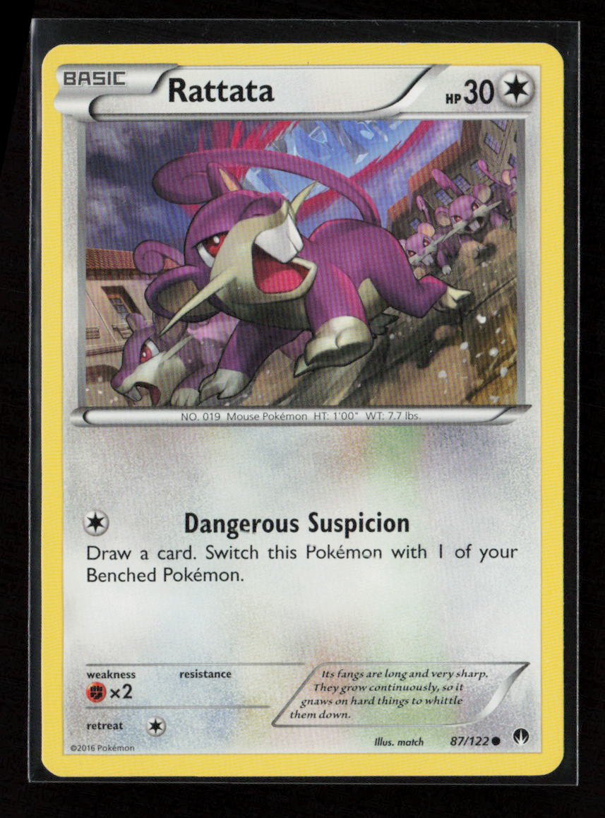 Rattata Common XY - BREAKpoint 87/122 LP