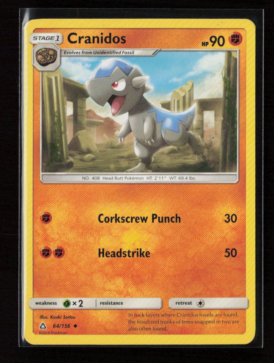 Cranidos Uncommon SM - Ultra Prism 64/156 LP