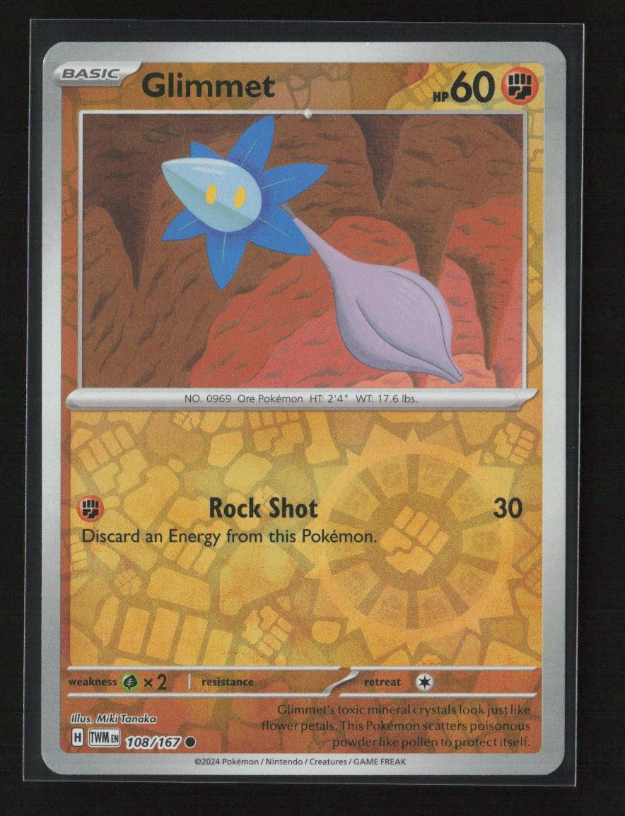 Glimmet Common SV06: Twilight Masquerade 108/167 NM - Kang's Collectibles