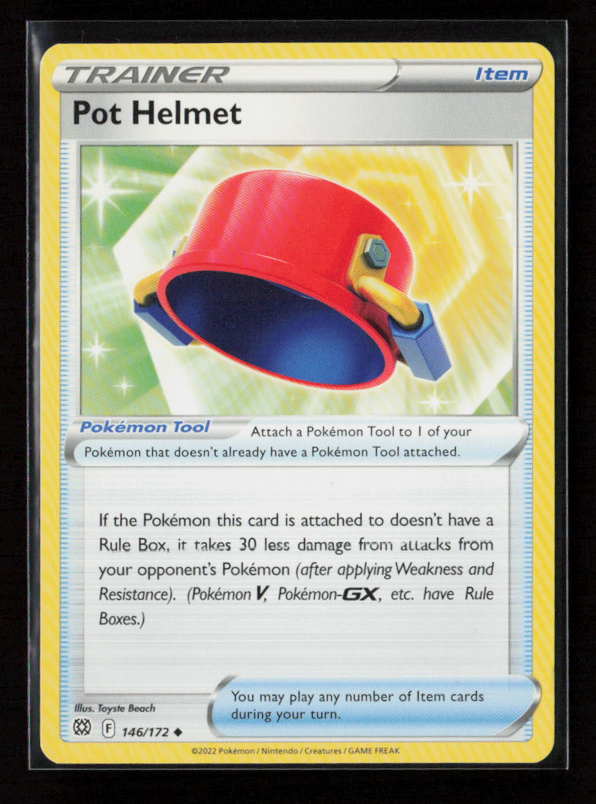 Pot Helmet Uncommon SWSH09: Brilliant Stars 146/172 LP
