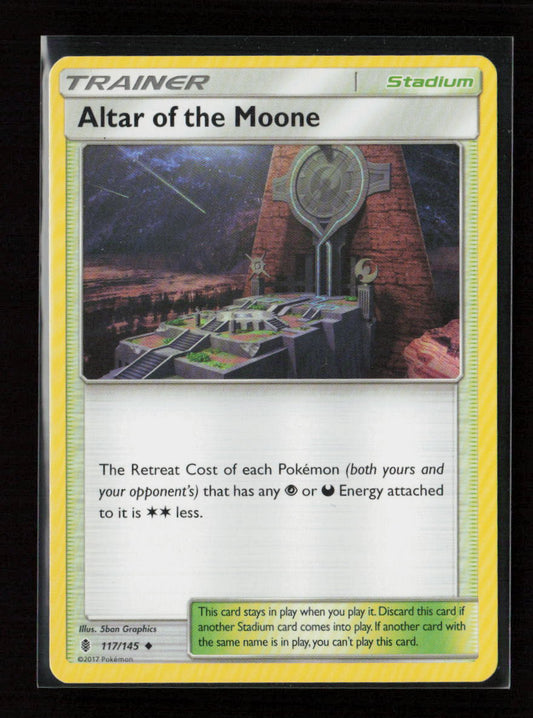Altar of the Moone Uncommon SM - Guardians Rising 117/145 LP