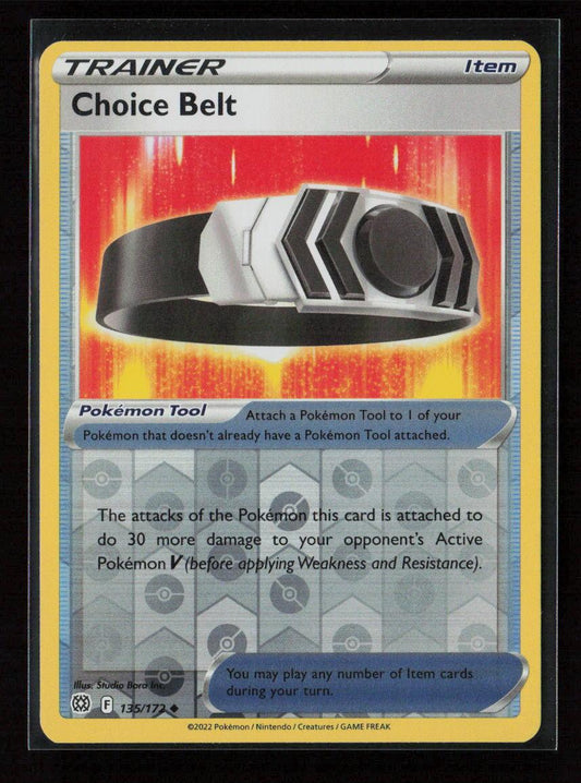 Choice Belt Uncommon SWSH09: Brilliant Stars 135/172 NM - Kang's Collectibles