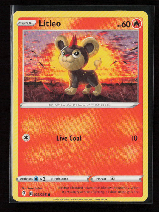 Litleo Common SWSH07: Evolving Skies 022/203 LP