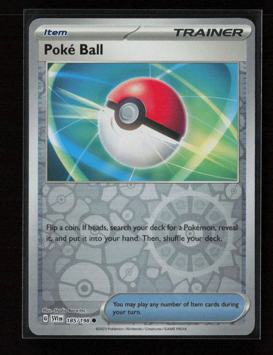 Poke Ball Common SV01: Scarlet & Violet Base Set 185/198 NM - Kang's Collectibles