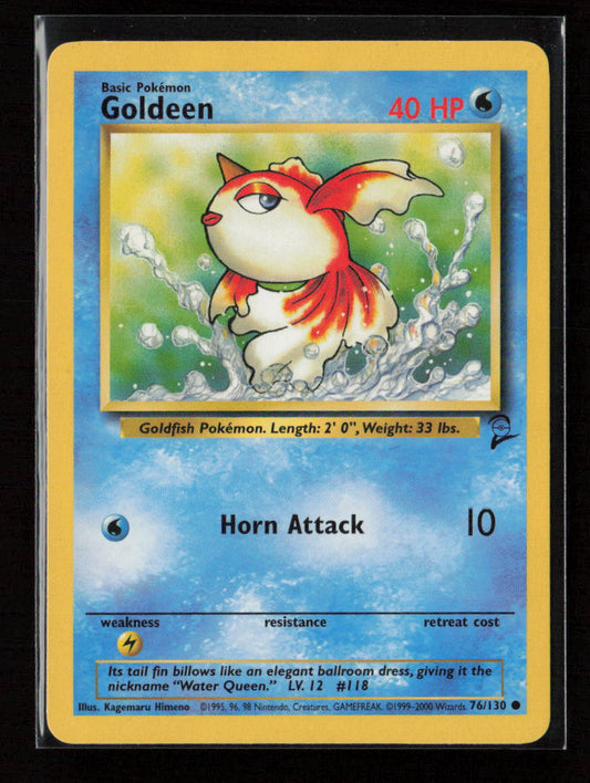 Goldeen Common Base Set 2 076/130 LP