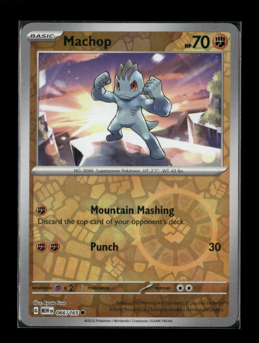 Machop Common SV: Scarlet & Violet 151 066/165 LP - Kang's Collectibles