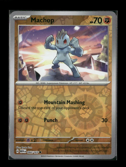 Machop Common SV: Scarlet & Violet 151 066/165 LP - Kang's Collectibles