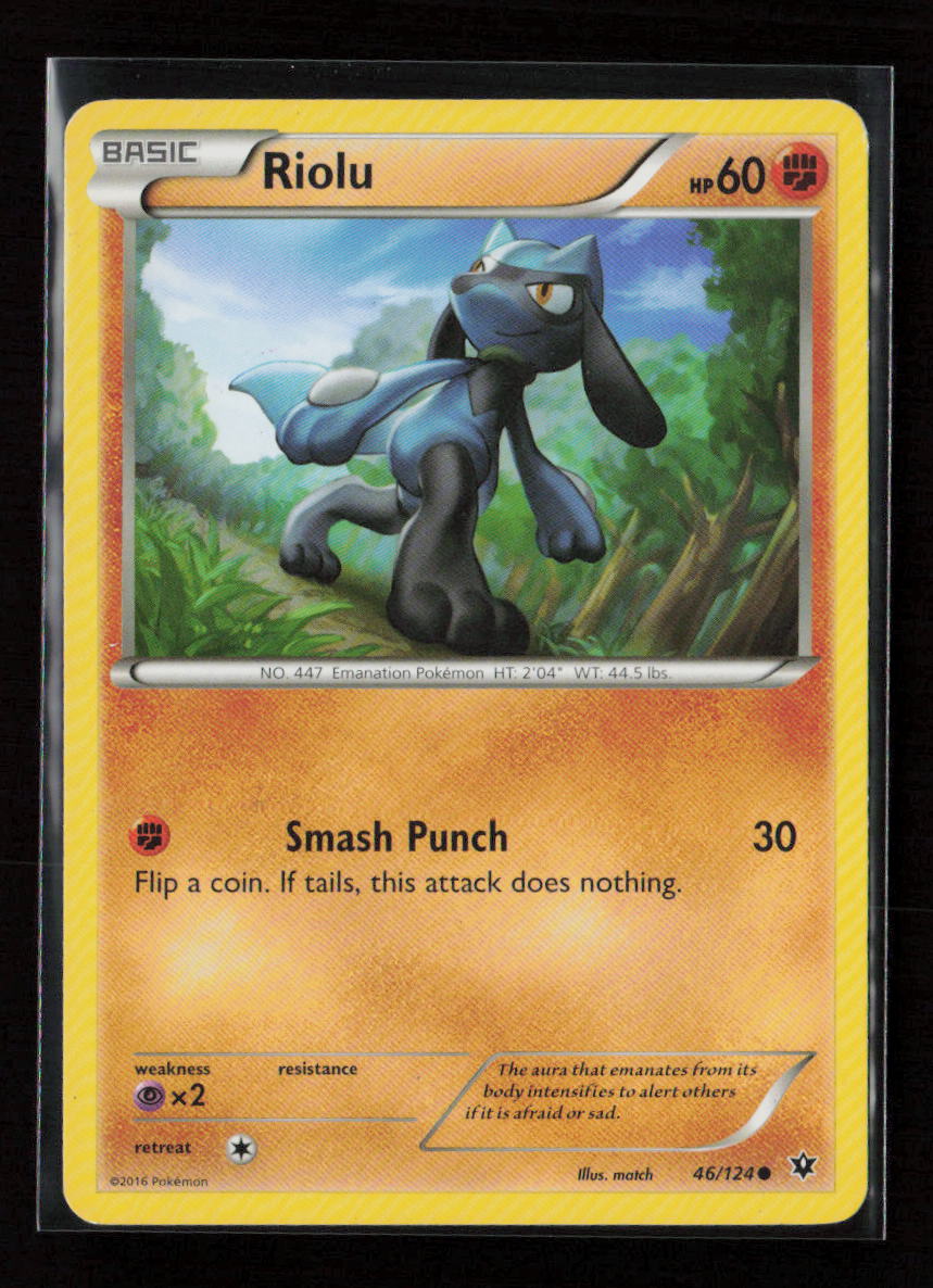Riolu (46) Common XY - Fates Collide 46/124 LP