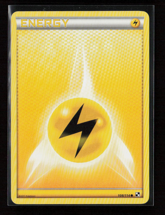 Lightning Energy Common Black and White 108/114 MP