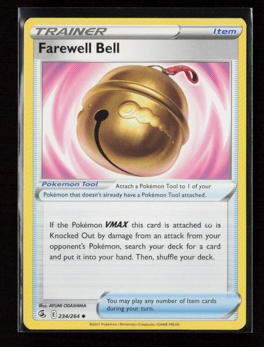 Farewell Bell Uncommon SWSH08: Fusion Strike 234/264 LP