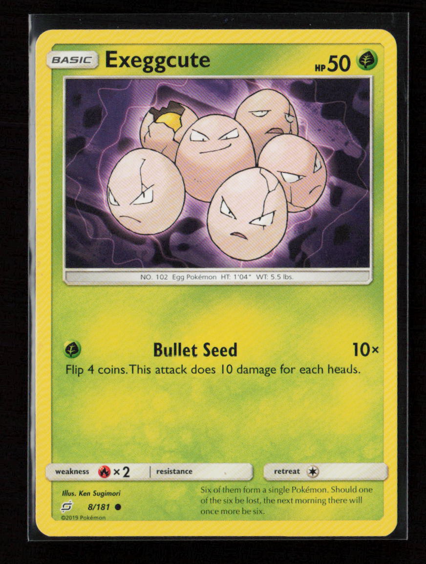 Exeggcute Common SM - Team Up 8/181 LP