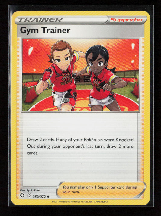 Gym Trainer Uncommon Shining Fates 059/072 LP