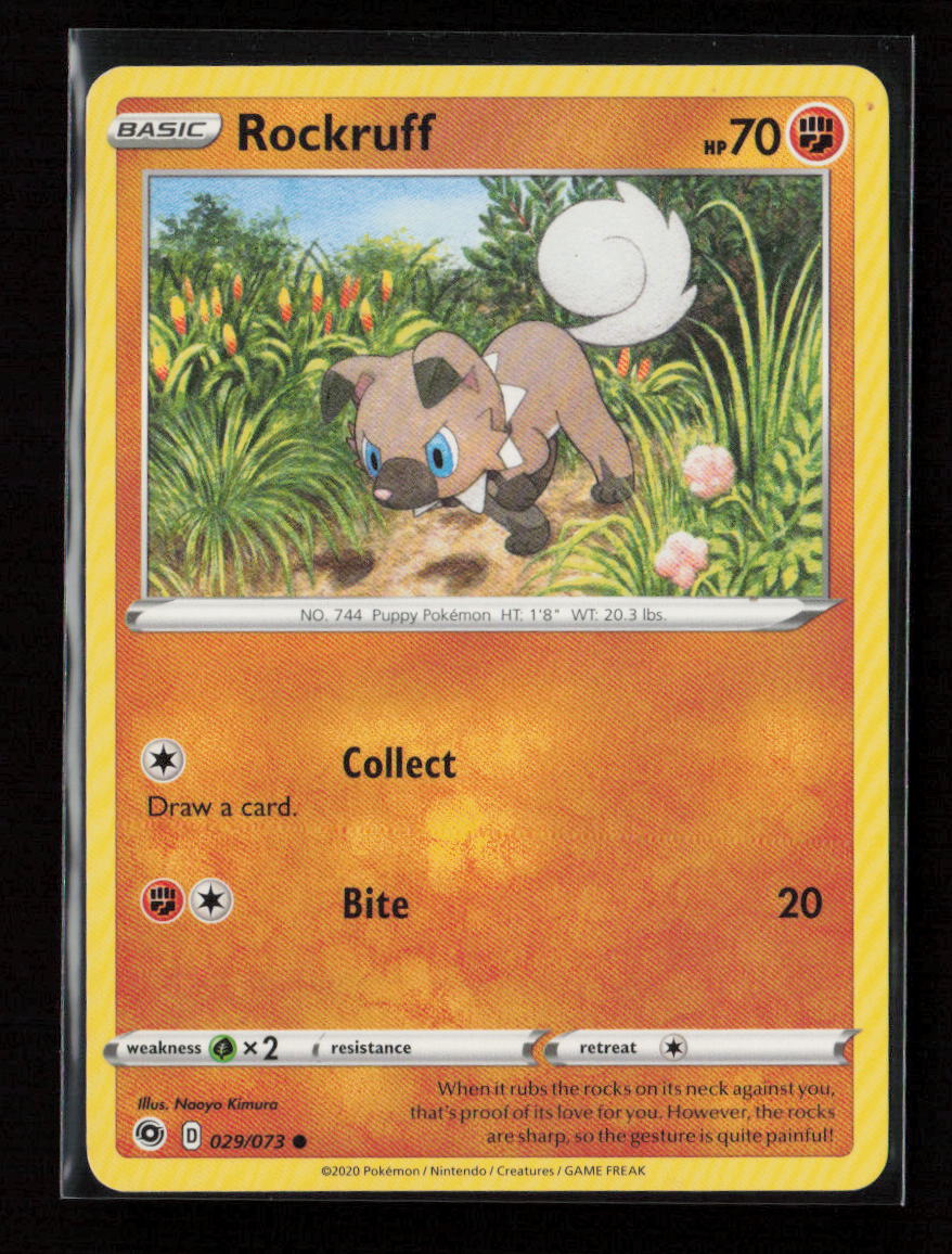 Rockruff Common Champion's Path 29/73 LP
