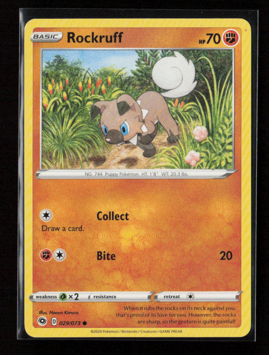 Rockruff Common Champion's Path 29/73 LP