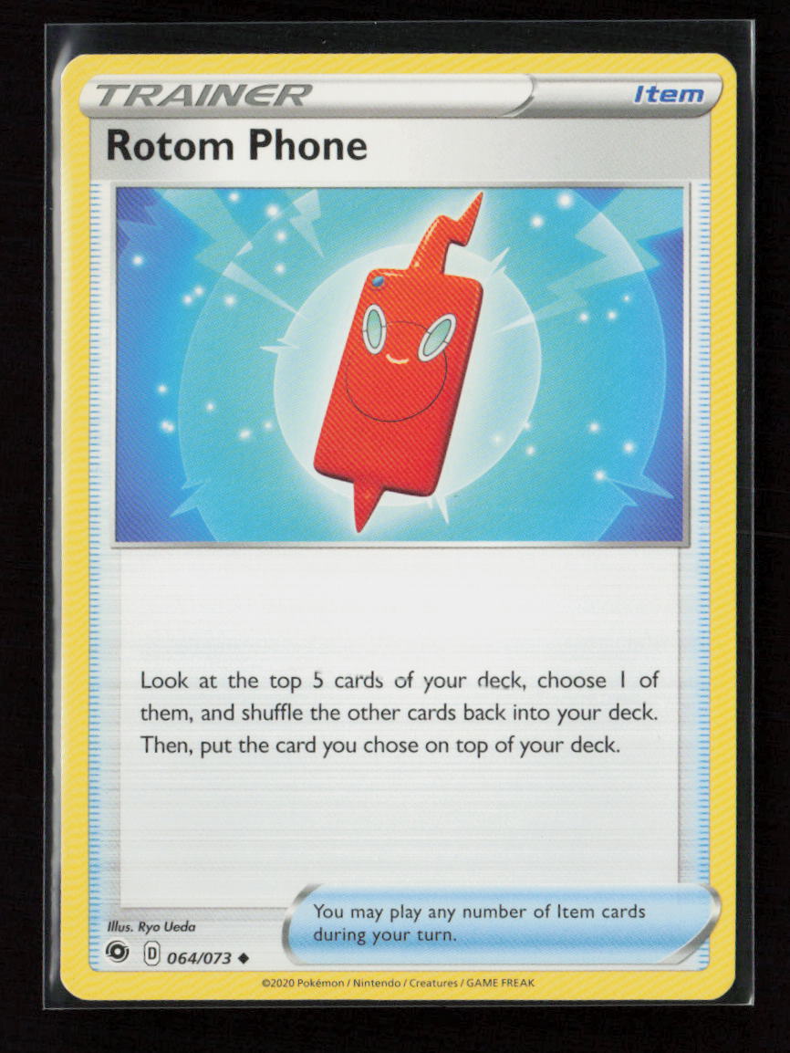 Rotom Phone Uncommon Champion's Path 64/73 LP