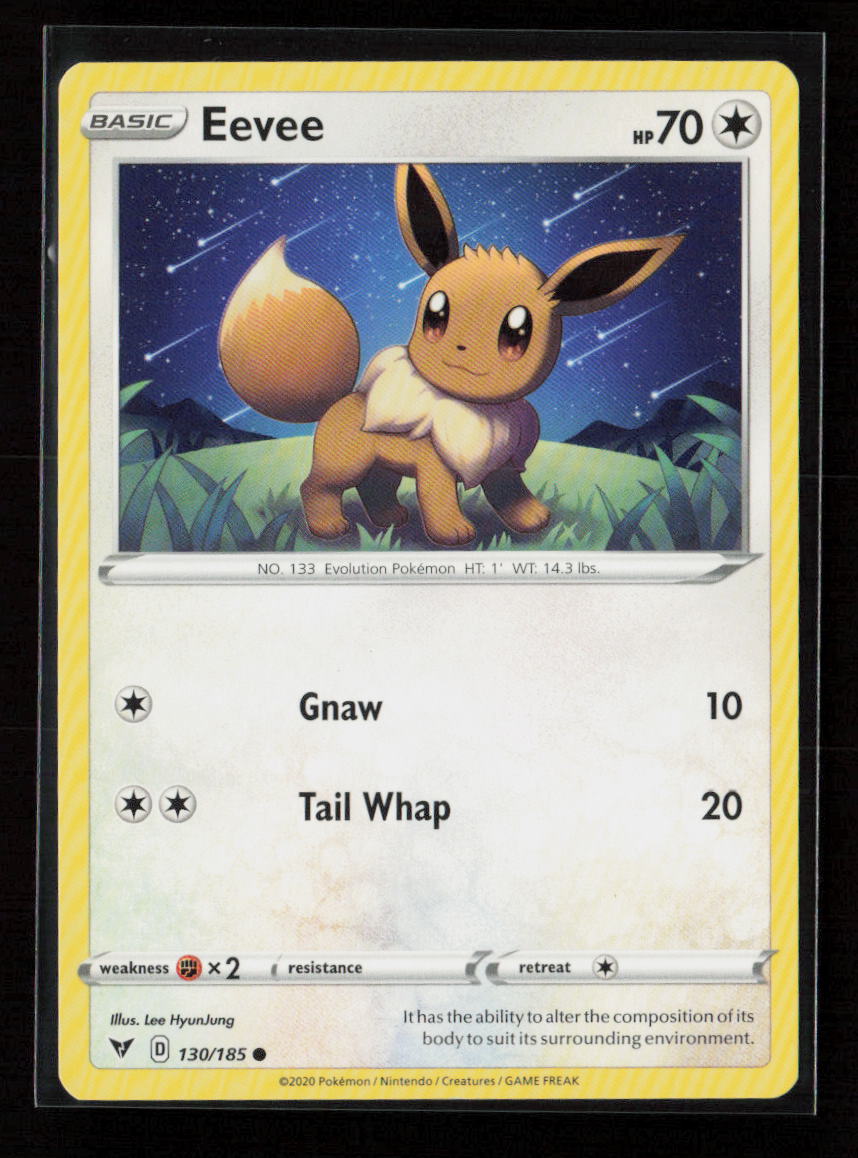 Eevee Common SWSH04: Vivid Voltage 130/185 NM