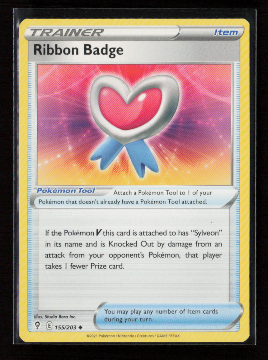 Ribbon Badge Uncommon SWSH07: Evolving Skies 155/203 LP